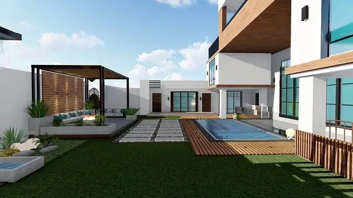 تنسيق حدائق الكويت انجاز 360