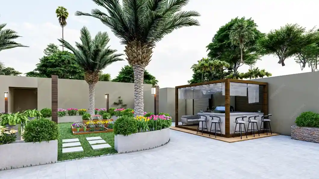 تنسيق حدائق منزلية في الكويت
